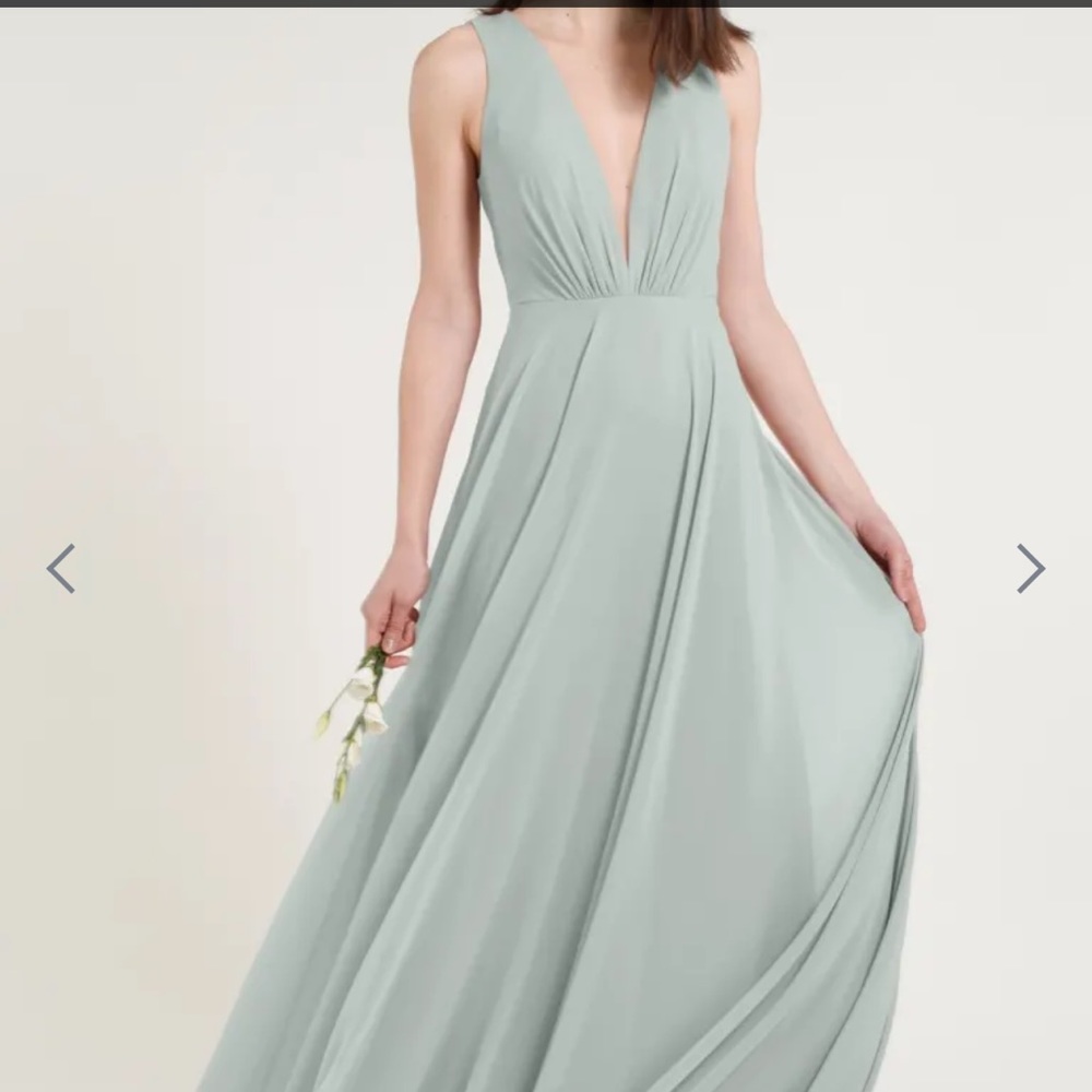 Jenny Yoo Bridesmaid Ryan dress - Sz 6 Morning Mist